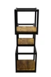 Полиця настінна "ТРІО" Wood In Loft Design в стилі ЛОФТ - зображення 3