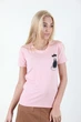 Футболка MissFashion 6065 з принтом (Рожевий 48) - зображення 4