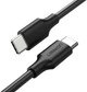 Kabel synchronizacyjny Ugreen US286 Type-C - Type-C 3 A Cable 1 m Black (6957303859979) - obraz 1