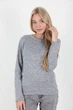 Кофта женская MissFashion 7028 с принтом (Серый 44) - изображение 4