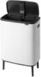 Бак для мусора Brabantia Bo Touch Bin Hi 2х30 л Белый (130601) - изображение 4