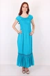 Сарафан женский XIAOJI 13837 (Бирюзовый S/M) - изображение 3
