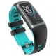 Розумний Фітнес Браслет Supero Smart Band G26 Тонометр Чорно-Бірюзовий - зображення 3