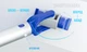 Швабра алюминиевая Smart Microfiber System Профессиональная 45см(без насадок) - изображение 3