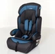 Автокресло детское, Bambi M 3546 Navy Gray, автокресло и бустер 2 в 1, вес ребенка 9-36 кг (группа 1-2-3) - изображение 1