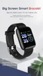 Смарт годинник A-Pro Fit ID116 Plus Smart Bracelet. Фітнес браслет - трекер, тонометр, кольоровий екран. Чорний - зображення 9