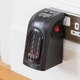 Тепловентилятор Handy Heater мини обогреватель дуйчик керамический нагревательный элемент 400 Вт Черный - изображение 4