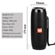 Stereo колонка Bluetooth 50 LED подсветкой 10W 1200mAh Черный - изображение 6