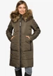 Зимняя длинная женская куртка с мехом Modniy OAZIS 48-50 Хаки (90390/1 48-50) - изображение 1