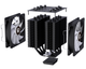Кулер процессорный ID-Cooling SE-207 Black, Intel: 2066/2011/1200/1150/1155/1156, AMD: AM4/FM2+/FM2/FM1/AM3+/AM3/AM2+/AM2, 122x139x159 мм, 4-pin - изображение 4