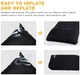 Надувний килимок KingCamp DelueX Comfort KM1904 Black (KM1904_BLACK) - зображення 8