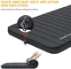 Самонадувний матрац KingCamp Premium Single KM2001 Black (KM2001_BLACK) - зображення 5