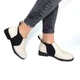 Ботинки женские Woman's heel 36 молочные (О-856) - изображение 4