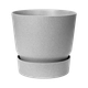 Горшок для цветов Elho Greenville Round круглый 55 л 47 x 44 см (345839) Светлый гранит - изображение 4