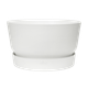 Горшок для цветов Elho Greenville Round круглый 7,6 л 25 x 23 см (332235) Белый - изображение 7