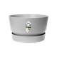 Горшок для цветов Elho Greenville Round круглый 13,3 л 30 x 27,8 см (345754) Светлый гранит - изображение 6