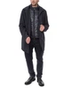 Пальто чоловіче TRUSSARDI JEANS (52S00387-1T002680-U290/19-20) Синій 56 - изображение 2