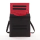 Термосумка Lunch Bag (Ланч Бег) Pack and Go "Lunch Bag L+ увеличенный" красно черный (LB802) - изображение 2