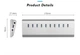 USB-хаб Blueendless H101U3 10 портів USB 3.0 з блоком живлення hub концентратор - зображення 10