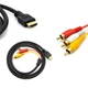 Кабель композитный Optima HDMI - 3RCA 1,8m Black - изображение 2