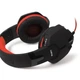 Геймерская стереофоническая гарнитура Sven AP-G988MV black-red (кожаная) Джек 3,5мм - изображение 3