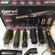 Фен гребінець для волосся 7в1 Geemy by Gemei Gm-4842 Чорний / Золотистий професійний стайлер для вирівнювання накрутки зачіски - зображення 8