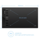 Планшет графический XP-Pen Star 03 V2 рабочая поверхность 254x152 мм 8192 уровней нажатия 8 экспресс клавиш - изображение 7