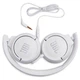 Навушники jbl t500 White (t500wht) (jblt500wht) - зображення 4