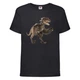 Футболка детская Парк Юрского Периода 0015 (Jurassic Park) черная (JPK blc 0015) 140 см - изображение 1