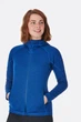 Флісова кофта Rab Nucleus Hoody wmns 12 Темно-синій - зображення 1