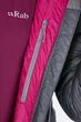 Куртка Rab Electron Jacket wmns 8 Сірий-Червоний - изображение 3