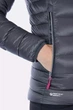 Куртка Rab Electron Jacket wmns 8 Сірий-Червоний - изображение 4