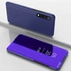 Чехол Mirror для Samsung Galaxy A50 2019 / A505 книжка зеркальный Clear View Purple - изображение 1