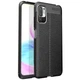 Захисний чохол Deexe Leather Cover для Xiaomi Redmi Note 10 5G / Poco M3 Pro - Black - зображення 1