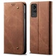 Чохол-книжка з кишеньками UniCase Jeans Wallet для VIVO Y31 - Brown - зображення 1