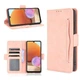 Чехол-книжка с кармашками Deexe Wallet Stand для Samsung Galaxy A32 (А325) - Rose Gold - изображение 1