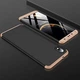 Чехол GKK 360 для Xiaomi Redmi 7A бампер противоударный Black-Gold - изображение 1