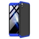 Чехол GKK 360 для Xiaomi Redmi 7A бампер противоударный Black-Blue - изображение 6