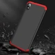 Чехол GKK 360 для Xiaomi Redmi 7A бампер противоударный Black-Red - изображение 3