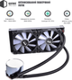Система жидкостного охлаждения QUBE QB-OLWC240C - изображение 3