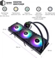 Система жидкостного охлаждения QUBE QB-OLWC360C - изображение 2