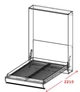 Кровать-шкаф двухспальная Smartmebel Smartbed 200 см х160 см (SM-V-160-09-05-01) - изображение 4