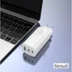 Сетевое зарядное устройство PZOZ GAN 65W (2 usb type-c + 1 usb A) White - изображение 3