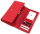 Женский кошелек ST Leather ST246 Red New - изображение 5