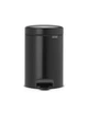 Відро для сміття 3 літри Brabantia 113321 Pedal Bin NewIcon чорний матовий - зображення 1