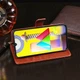 Чехол Idewei для Samsung Galaxy M31 / M315 книжка кожа PU коричневый - изображение 5