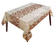 Клейонка кухонна Lace Ажур 1.32 м кремово-коричневий пог. м. (095-З) - зображення 3