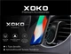 Автодержатель для телефона магнитный XoKo Premium RM-C70 Flat Magnetic Space grey (XK-RM-C70-SPGR) - изображение 9