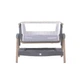 Ліжечко Kikka Boo Nanna Dark Grey Wood (31003020031) - зображення 5