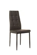 Стул для кухни и гостиной Vetro Mebel N-66-2 Коричневый + черный (N-66-2-brown/black) - изображение 1